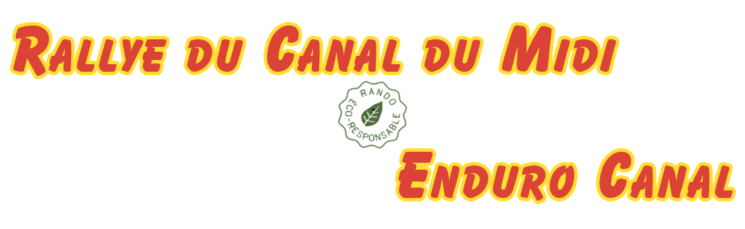 Logo Rallye canal du midi & Enduro Canal
